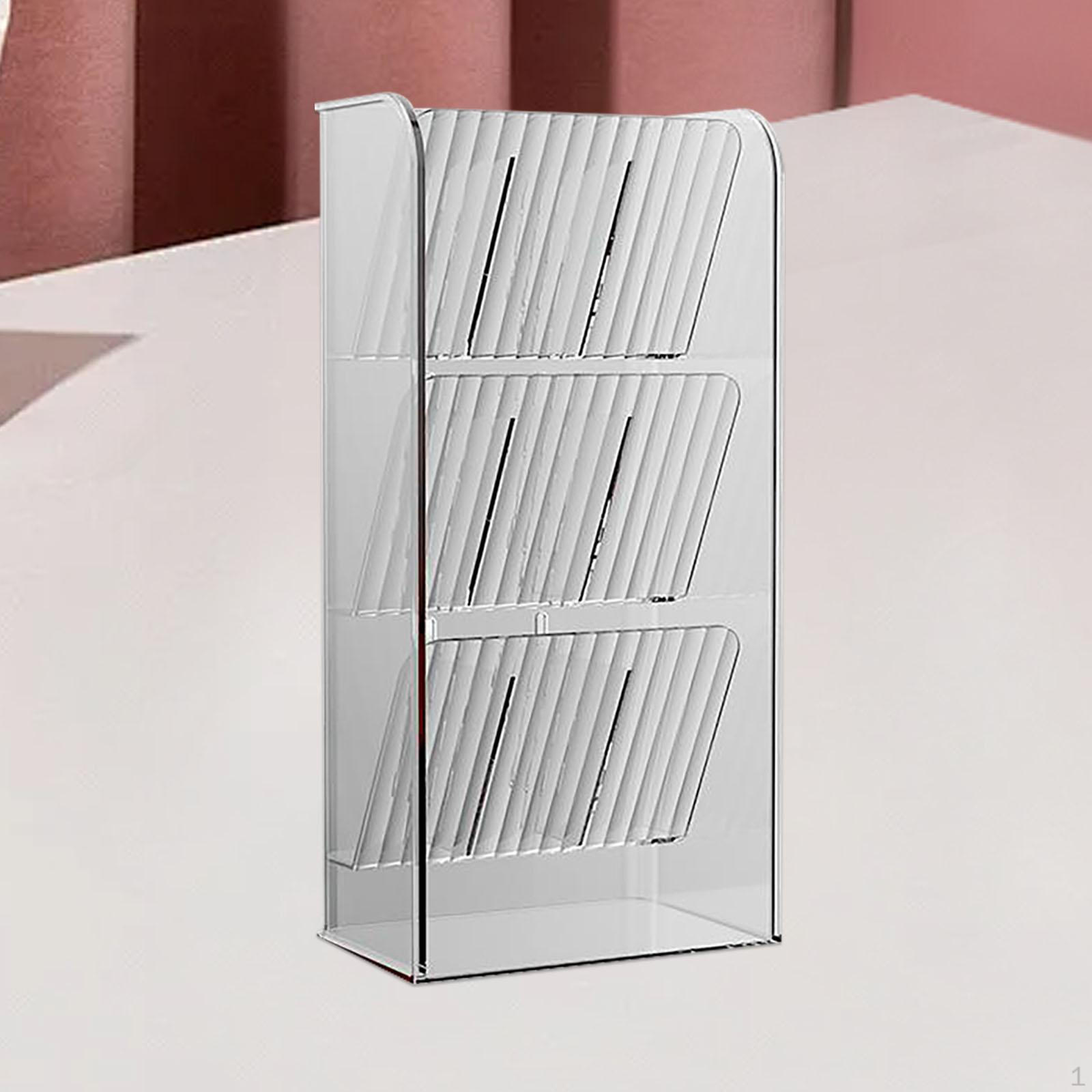 

Косметический органайзер-держатель полка для ванной комнаты для хранения специй для макияжа для туалетного столика Clear Bevel