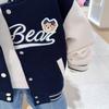 Veste de baseball coréenne tendance pour filles printemps/automne 2025 pour enfants moyens et grands