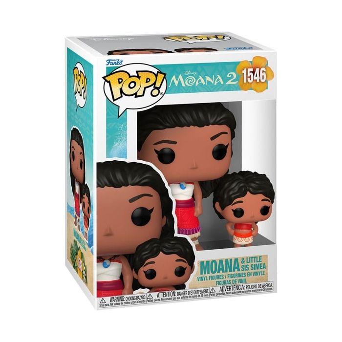Figurine - FUNKO - Vaiana et Simea - 9 cm - Duo - Mixte - A partir de 3 ans