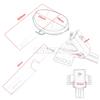 Motorcycle Front PU Leather Driver Plug-in Backrest Mounting Kit For Harley Touring Road King Street Glides FLHR 1997-2025