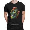 Men's T-Shirt Fear And Desire Novelty Cotton Tees Short Sleeve Skull T Shirts Round Collar Clothing Summer