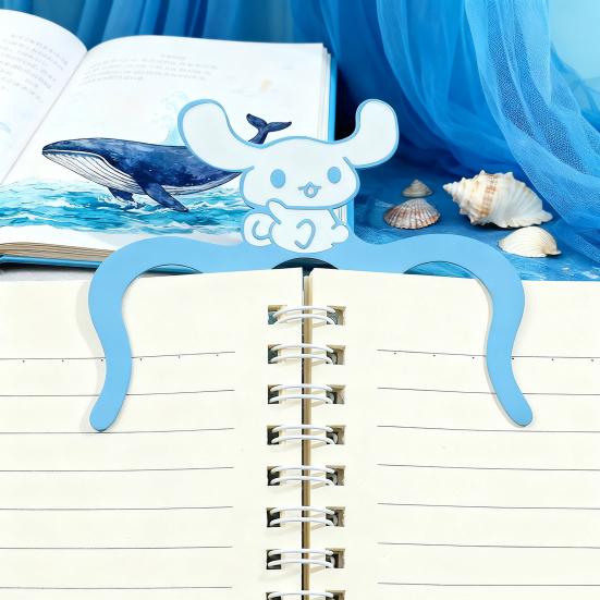 Anime Character Sheet Music Clip Colorful Page Holder for Piano Book And Notebooks Metal Bookmark Multi-functional Piano Accessory