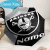 Custom Name Umbrella Oakland Raiders Fan Gear Umbrella 8-Frame for Travel, Camping, Casual Lightweight Portable, Essential for Family Gifts