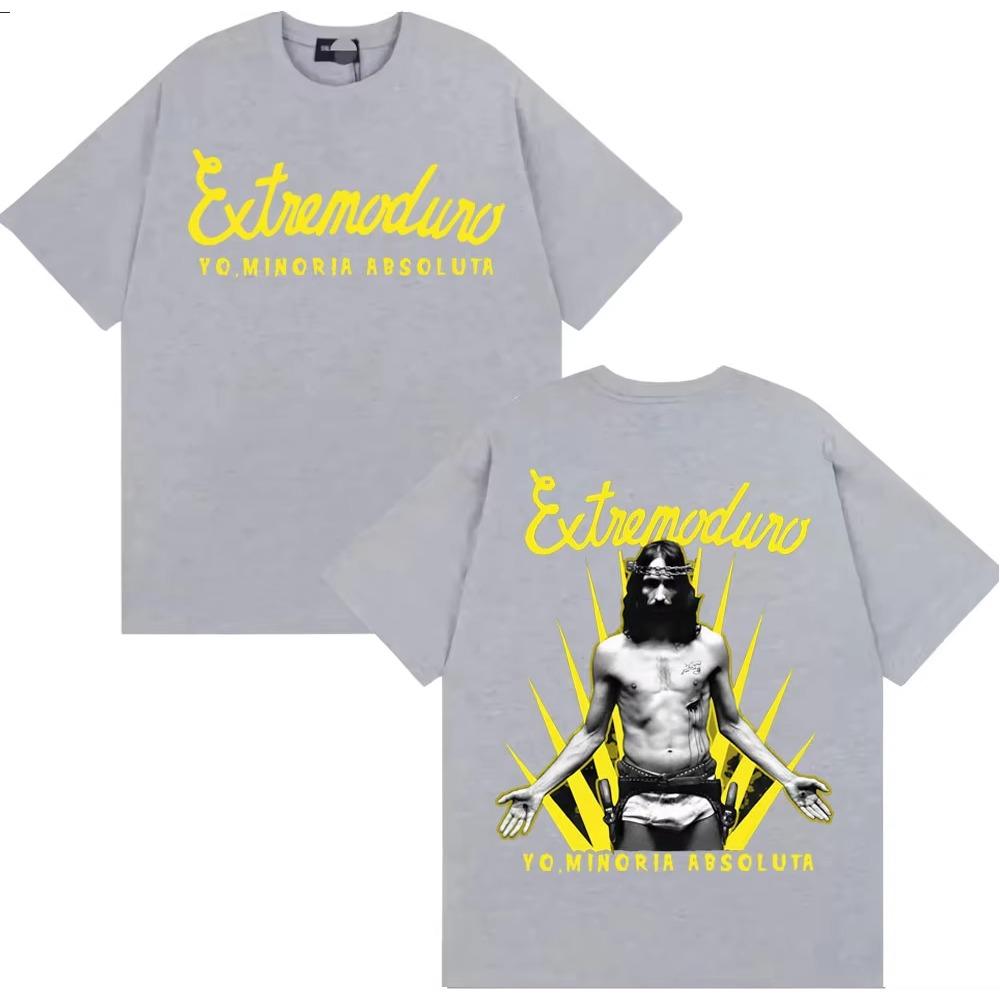 Rock Band Extremoduro Yo Minoria Absolvta T Shirts Men Women Harajuku 90s Vintage Hip Hop T-shirt Summer Tops Loose Cozy T Shirt