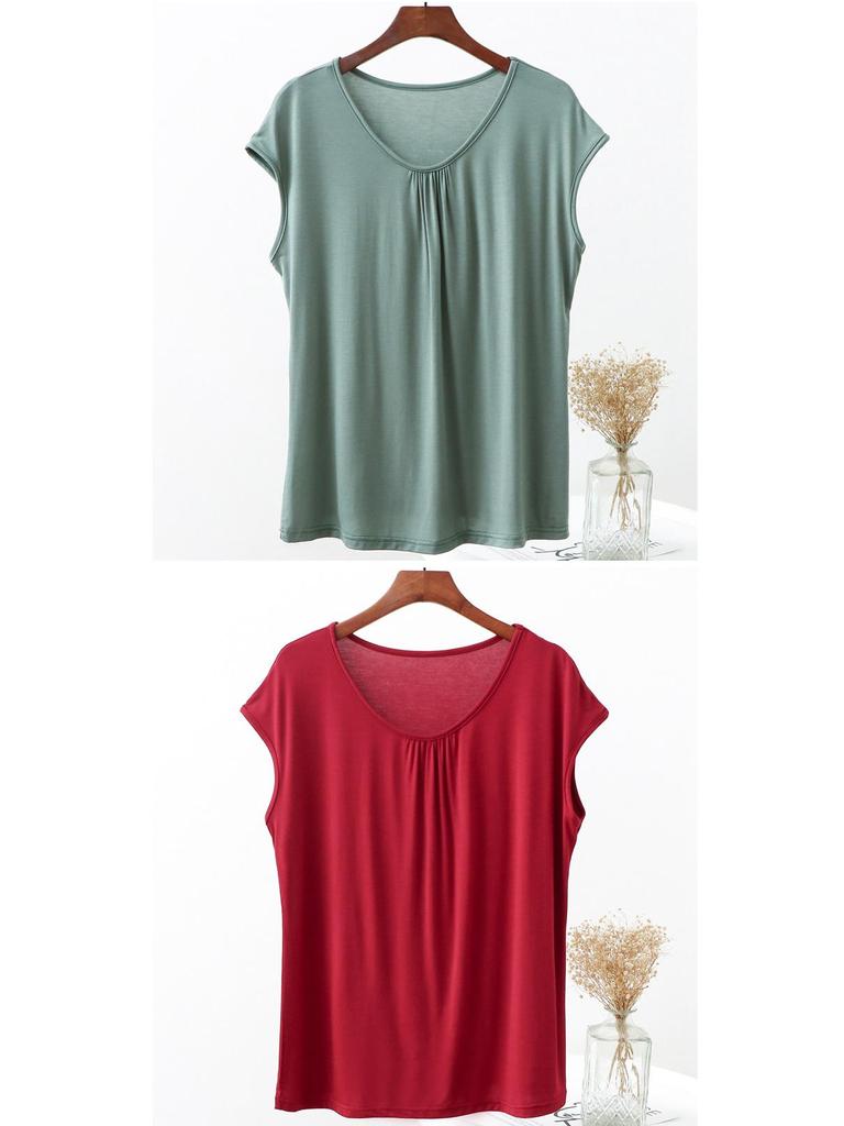 Plus Summer Womens Size Sleeveless Modal Vest Loose Fit For Home Or Outerwear