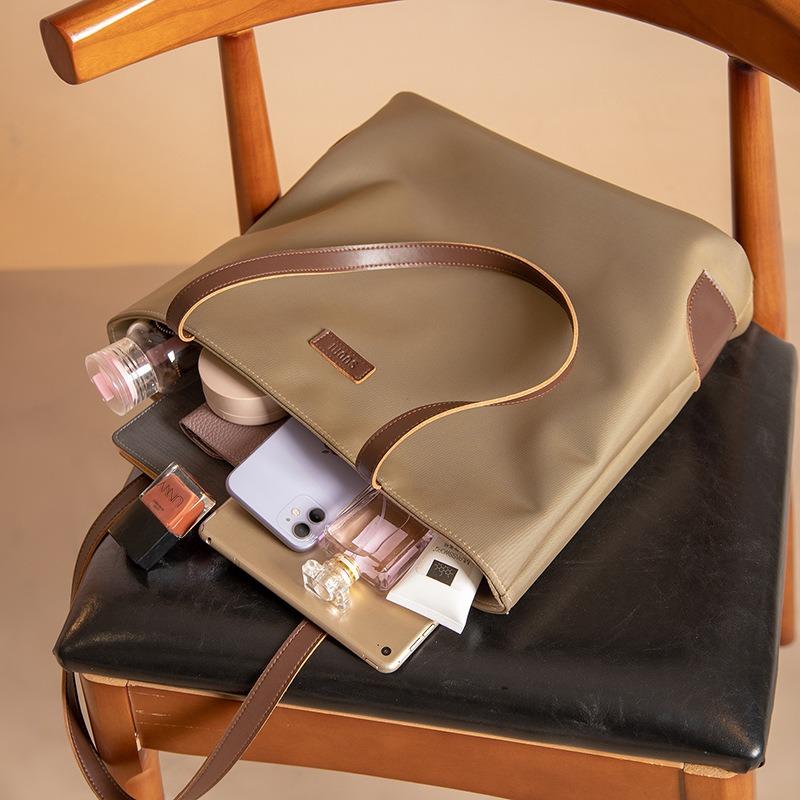 Oxford Tote Bag Women's Large Capacity Shoulder Bag Fashion Shopping Top Handle Zipper Handbag