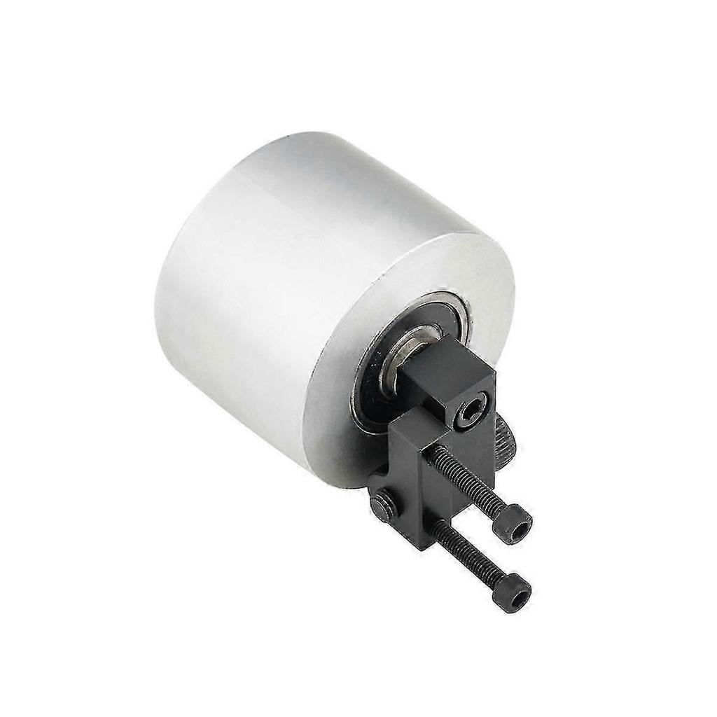 Belt Grinder Aluminum Wheel Deflection Wheel Woodworking DIY Aluminum Alloy Drive Wheel Deflection