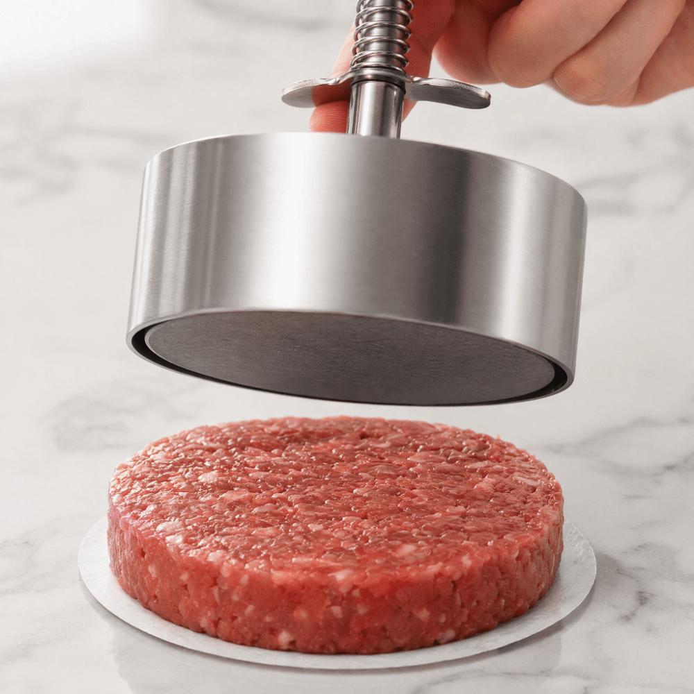 Non Stick Hamburger Patty Maker Stainless Steel Meat Patty Press Patty Making Mold  Kitchen Use