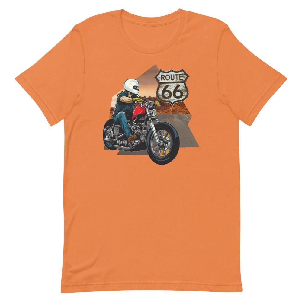 Route 66 Motorcycle Short-sleeve unisex Children s Children s T  Children s T-shirt 160