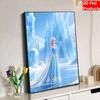 Disney Elsa Pearl Art Creative Pearl Style Artwork 5D DIY Pearl Embroidery Mosaic Cross-Stitch Kit for Home Decor