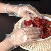 500 Stück Lebensmittelqualität Transparente Einweg-Handschuhe, PE-Material, Leichte und Hygienische Küchenutensilien für die Handhabung, Lebensmittelhandschuhe