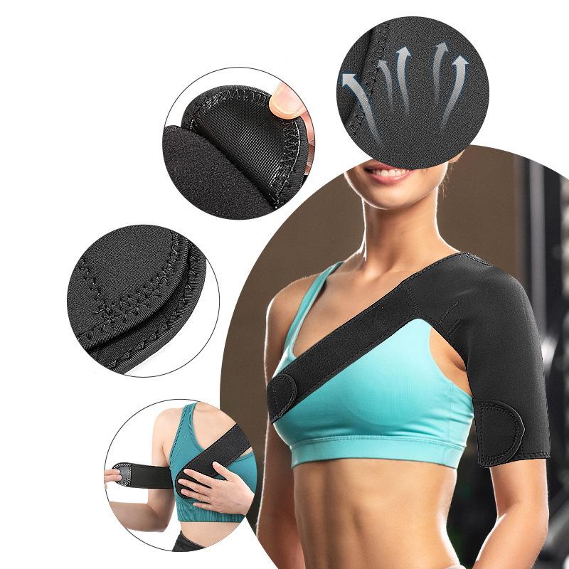 Adjustable Sports Shoulder Pads for Men and Women Custom Logo Pressure Warm Weightlifting Barbell Protector