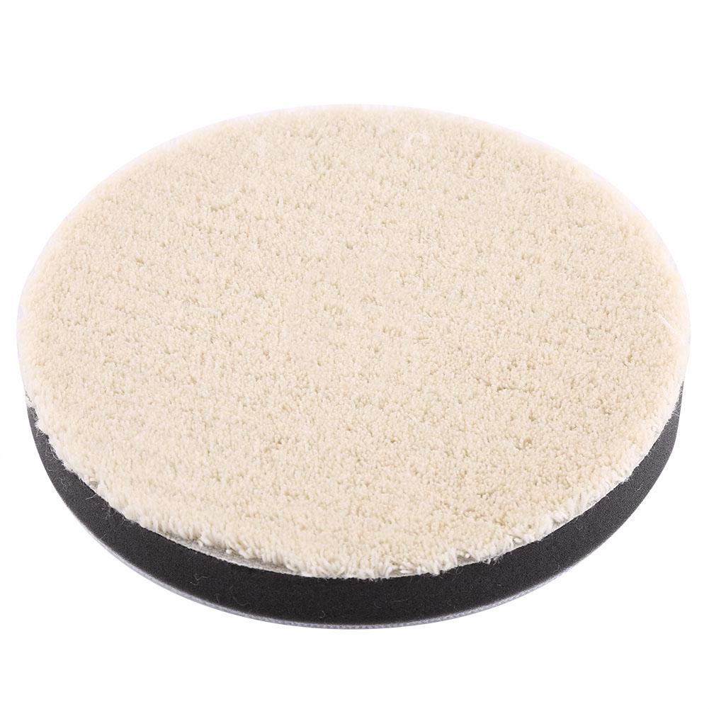 

3 шт. 5 дюймов шерстяная губка полировальная полировальная накладка для полировки автомобиля