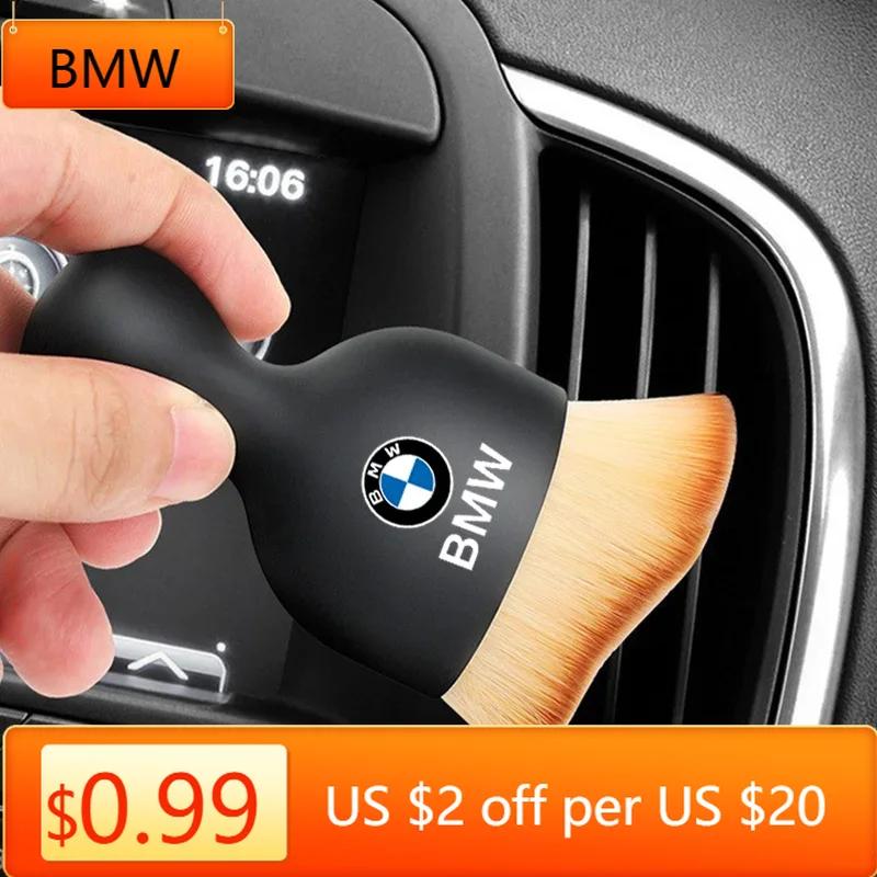 BAGC4 Car Sticker Car Air Conditioner Cleaning Brush Car Air Outlet Crevice Dust Removal Brushes For All BMW E46 E39 E38 E90 E60 E36 F