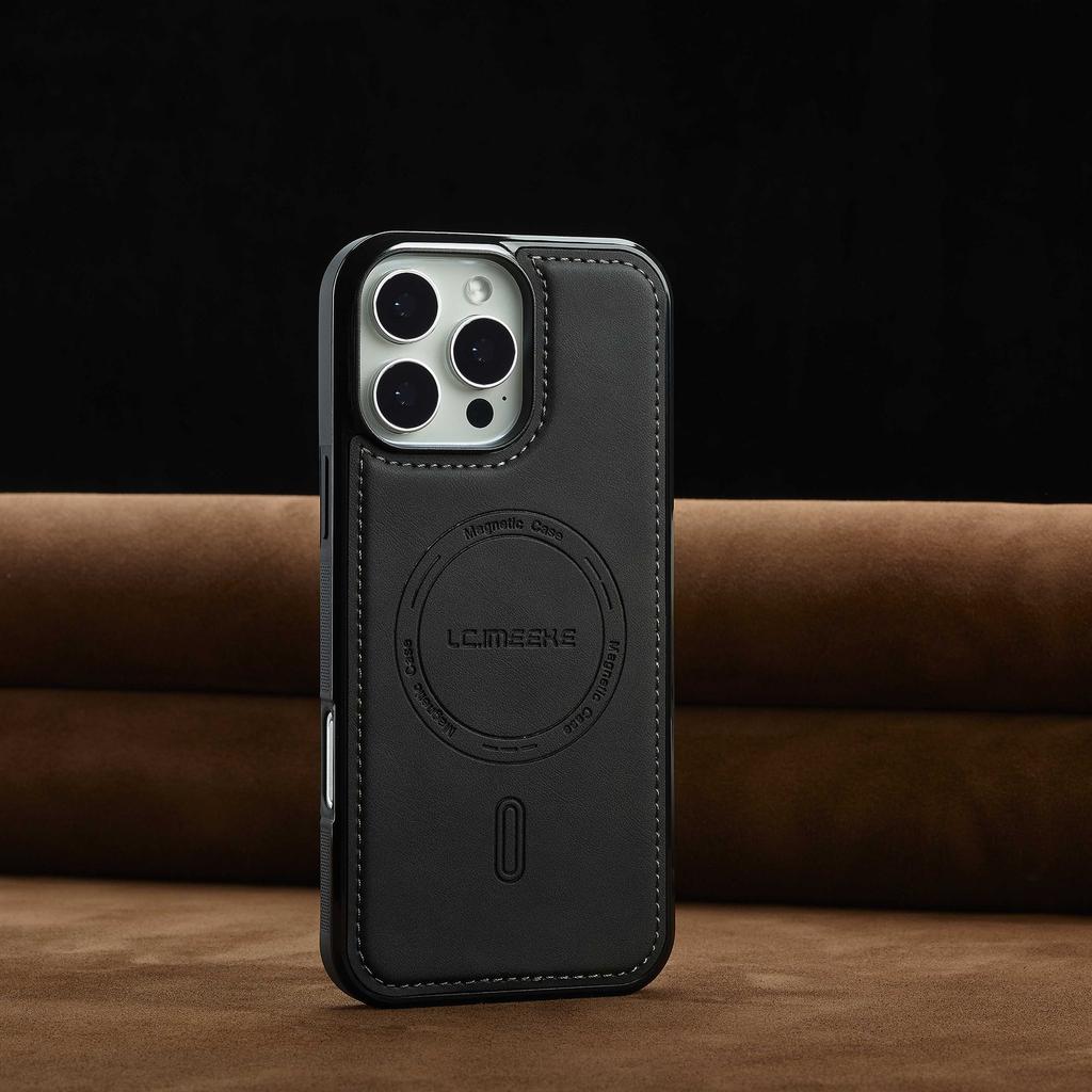 The New Model Is Suitable for IPhone16Promax, Apple 15pro Magnetic Phone Case, Drop-proof 14Plus, and Business 17Air