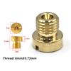 Motorradvergaser M6 Hauptdüsen Dellorto 6413 M6x0,75mm #55-#130 Für PHBH PHBL PHBE
