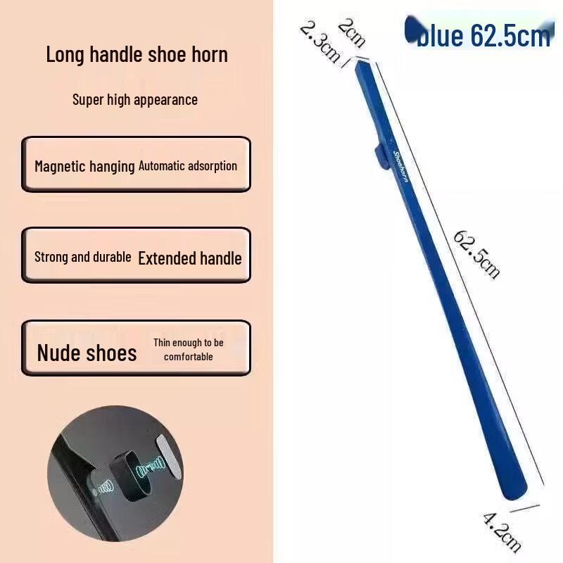 Magnetic Long Handle Shoehorn