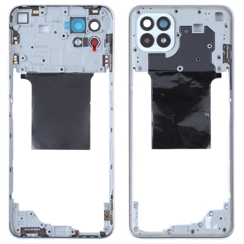 Middle Frame Bezel Plate For OPPO Reno4 SE/93 4G/Reno4 F/Reno4 Lite/F17 Pro PET00, PEM00