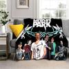 HOT L-Linkin Park Rock Band Classic Soft Plush Blanket,Flannel Throw Blanket for Living Room Bedroom Picnic Bed Sofa Cover