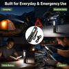 Adjustable Beam COB Side Light Rechargeable Outdoor Flashlight LED Flashlight  Camping Hiking