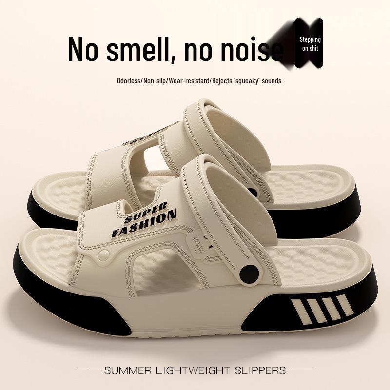 2025 Men's Trendy Dual-Use Outdoor Sport & Beach Slippers