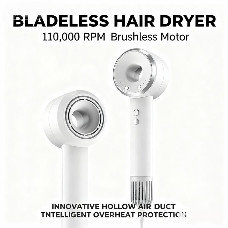 High-Speed Electric Hair Dryer Machine2500W Adjustable Temperature Professional Low Noise Fast Drying Anion Hair Care Blow Dryer