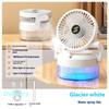 Household Refrigeration Desktop Air Cooler Charging USB Office Water Cooling Gas Humidification Spray Fan