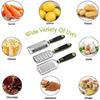 Kitchen Cheese Grater & Lemon Zester, 3 Graters Set, Razor-Sharp Stainless Steel Blade, Ergonomic TPR Handle