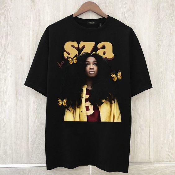 

26 Vintage SZA Good Days Merch Sos Tour 2023 Shirt SZA Bootleg 90S T-Shirt Unisex T-Shirt S разноцветный