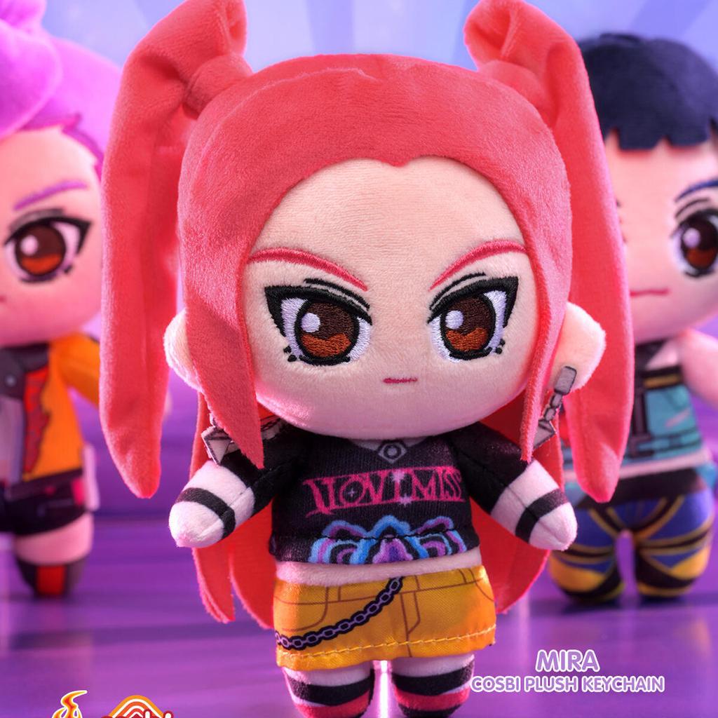 Speelgoed Echte Cosbi Blind Box Pluche Speelgoed Mini Figuur Tas Sleutelhanger Rumi Mira Zoey Jinu Derpy Hanger Cadeau