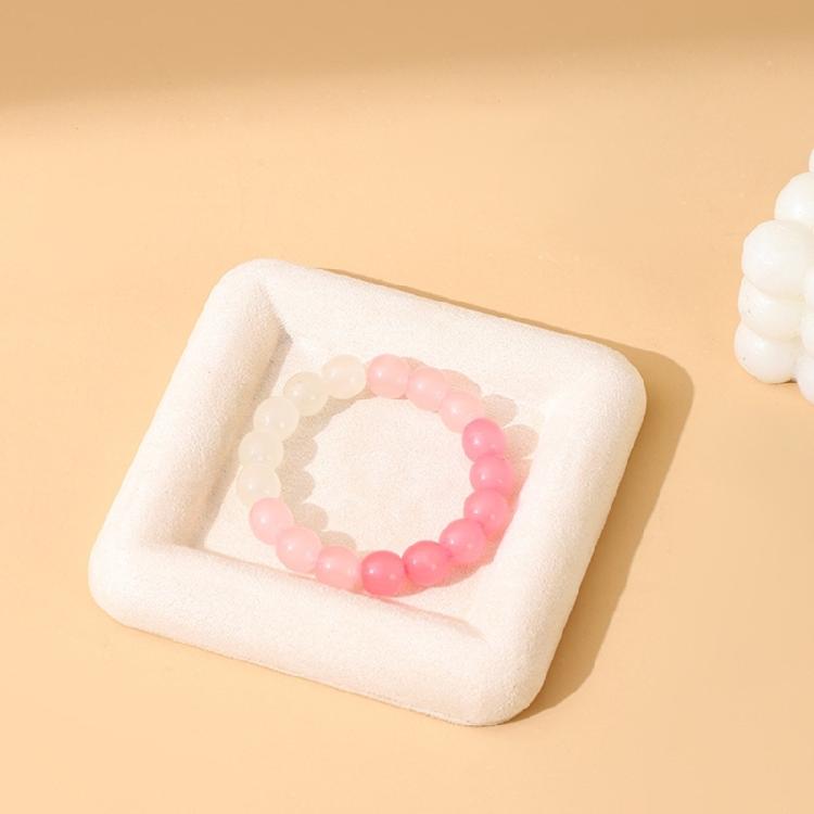Modern Jewelry Showcase Tray Velvety Jewelry Display Tray Exquisite Charm Holder