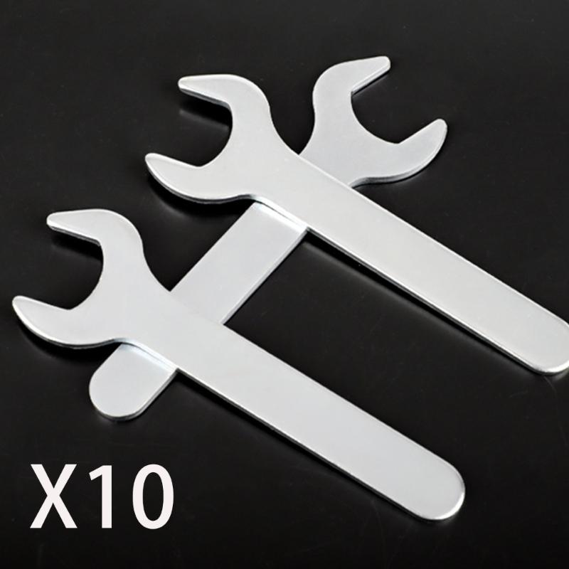 Small Size Rustproof Open End Wrench Sapnner Tool Featuring Slim Profile U Shaped Jaw For Confined Mechanical Work