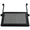 Kikutani 19-inch Rack Mount Sliding Mesh Tray, 1U, Black, STR-268