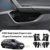 For Seat Leon MK4 Cupra Leon Cupra Formentor     2024 2025 Car Front Rear Doors Map Pocket Sticker Interior Trim
