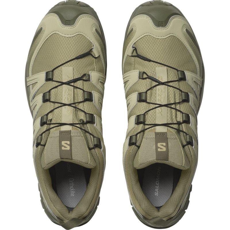 SALOMON XA PRO 3D Anti-Slip And Wear-Resistant Water-Resistant Low-Top Trail Running Running Shoes Unisex Green Sneakers 477316