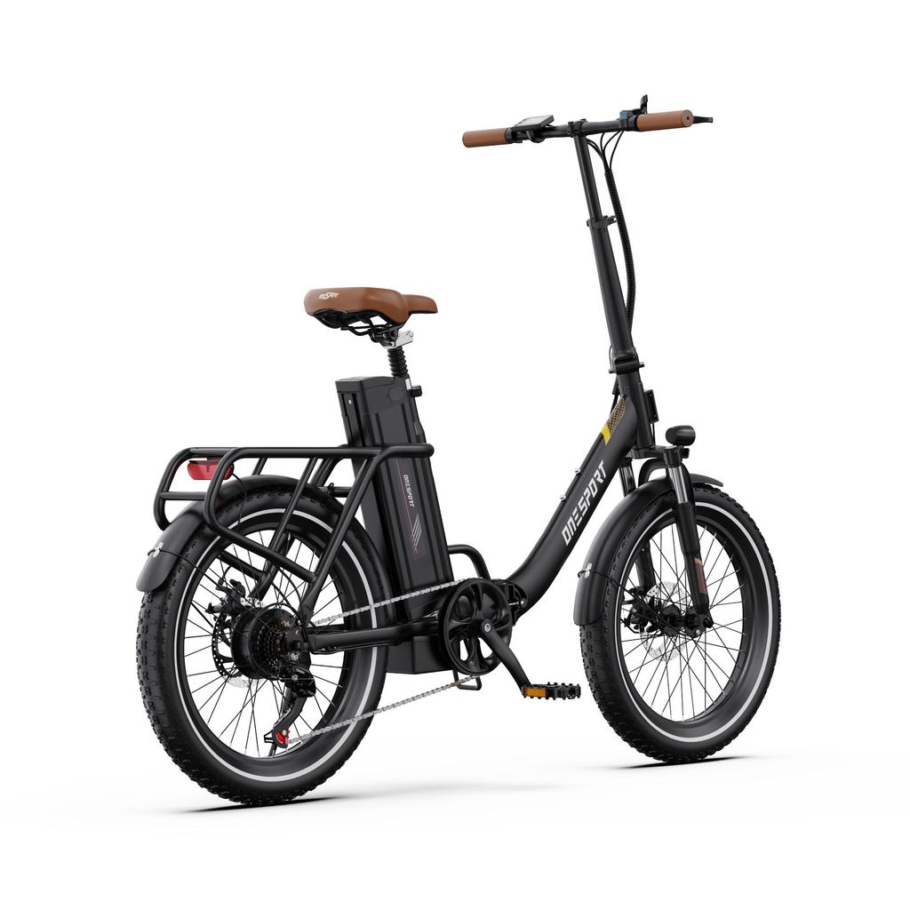 ONESPORT OT16 PRO 20"foldable Electric Commuter Bike,25 Km/h,7 speed,Front Mounted Shock-absorbing Fork,maximum Assisted Range of Up To 75 Km.
