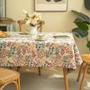 New Home Rectangular Chenille Fabric Jacquard Tea Table Tablecloth Decorative Table Mat Background Cloth