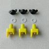 10 Horizontal Poultry Water Nipples Drinker Chicken Waterer Chicks Hen Quail