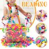 188pcs Pop-Beads Set for Kids Jewelry Making Fun DIY Hairband Rings Playthings for Boy Girl Children Kid Pop Beads for Kids