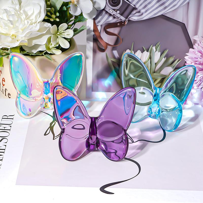 

Цветная глазурь Кристалл Бабочка Украшения Домашнее украшение Ремесла Праздничные вечеринки Свадебные сувениры Подарки