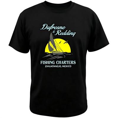 Dufresne & Redding Fishing Charters Black T-Shirt