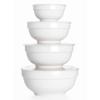 Serving Bowls - DOWAN - Set of 4 - Ceramic - With Lids - 1893/1242/651/355 ML