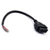 NEW 30CM 16 Pin Car Diagnostic Interface Tool Adapter OBD 2 OBD2 16pin Female Connector To Extension OBD 2 Opening OBD Cable