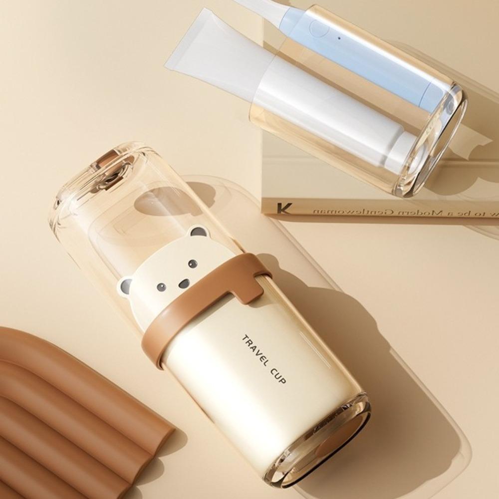 Non-Slip Kids Gargle Cup Cartoon Travel Brush Cup Portable Toothbrush Cup  Travel Use