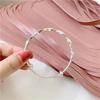 Simple And Versatile Temperament Wavy Push-Pull Bracelet Women'S Niche High-End Sense Fashion Exquisite Bracelet