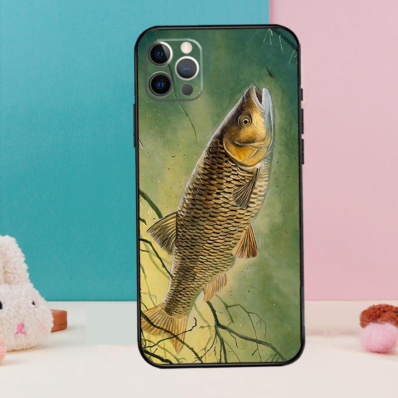 

Chub Carp Fish Phone Case For iPhone 17 Air 16 15 13 12 11 14 Pro Max 12 13 mini 15 16 Plus 16e Cover Coque iPhone 17Pro MAX