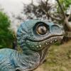Realistic Dinosaur Figurine Resin Dinosaur Statue Weather-Resistant Outdoor Dinosaur Statue Decoration Home Sculpture Ornament