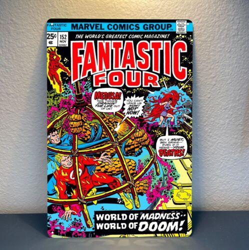 Fantastic Four No152 Retro Comic Book Metal Poster Tin Sign  20x30cm Plate 20x30cm（7.8x11.8inch）