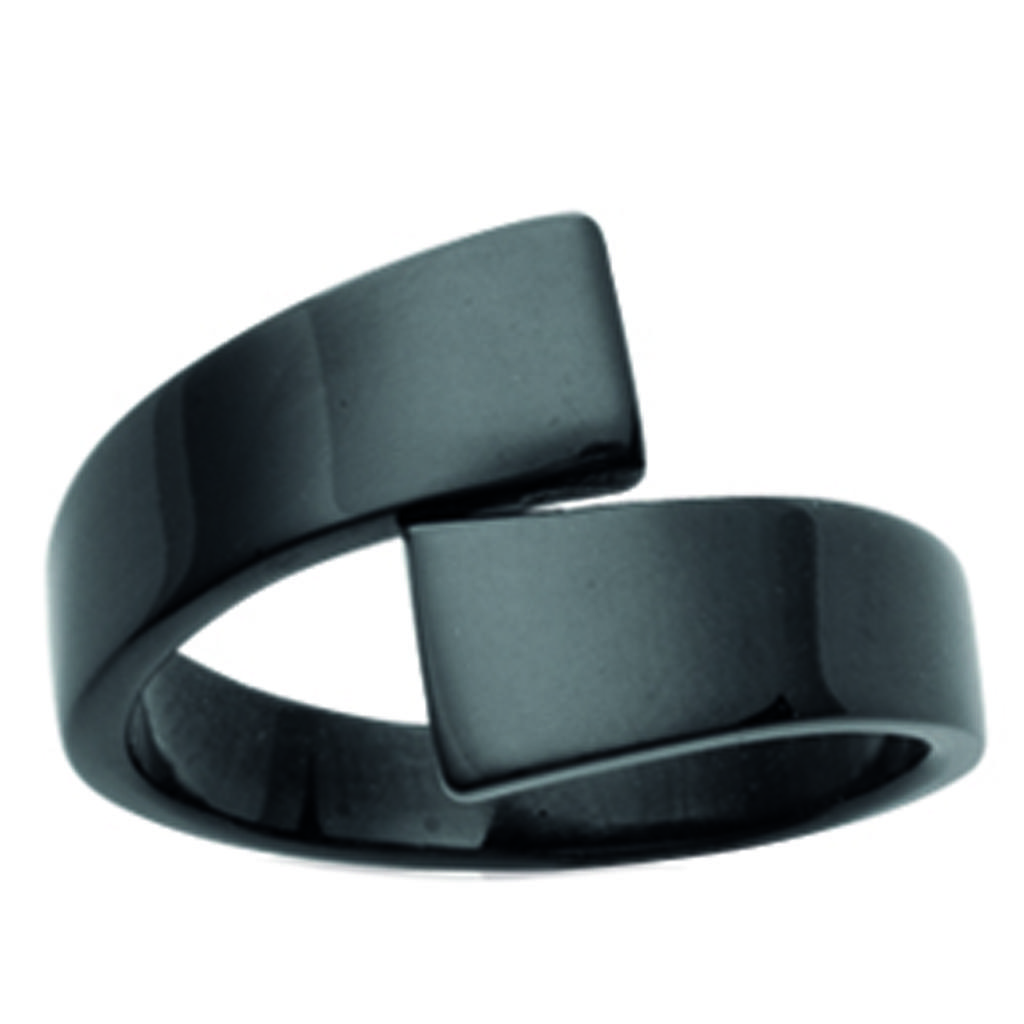 Ring Creator 'Mineralia' Ruthenium Steel - 20x6 Mm