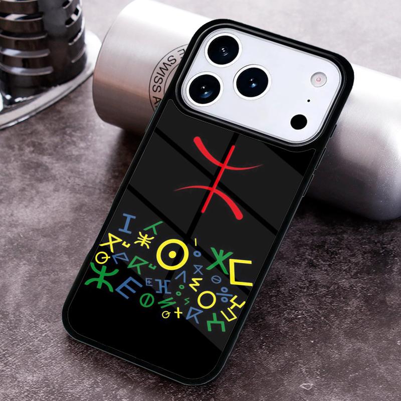 Amazigh Flag Phone Case For iPhone 17 16 15 14 13 12 11 Pro Max Plus 17Air Soft Silicone Cover